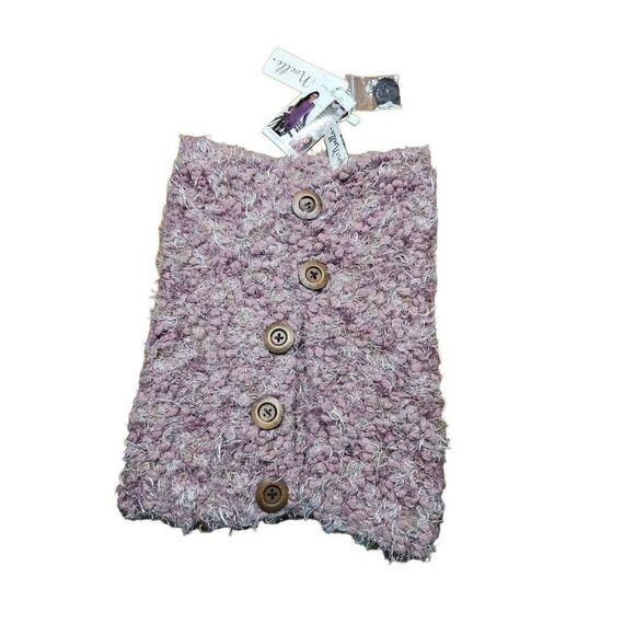 Simply Noelle Knubby Button Neck Wrap New With Tags - Picture 1 of 4
